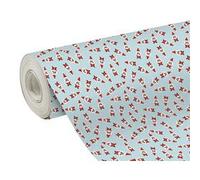 Papier 80g, Tiny 50x0,35m, Père Noël - Bleu