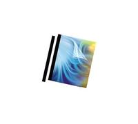 Fellowes Papier 9.53 mm 215.9 x 297.4 mm 90 feuilles noir, transparent 10 unités couverture à reliure thermique