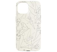 Papier à croquis Disney Peter Pan Fée Clochette Blanc Coque pour iPhone 15