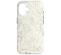 Papier à croquis Disney Peter Pan Fée Clochette Blanc Coque pour iPhone 16