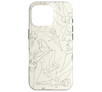 Papier à croquis Disney Peter Pan Fée Clochette Blanc Coque pour iPhone 16 Pro