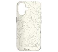 Papier à croquis Disney Peter Pan Fée Clochette Blanc Coque pour iPhone 17
