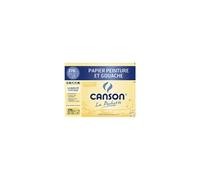 Canson-Infinity Pochette 6 feuilles – Papier à dessin Peinture et Gouache 24 x 32 cm 370 g/m²
