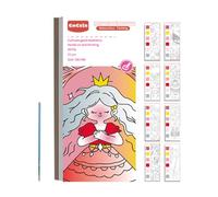 Papier à dessin pour enfants, carnet de croquis aquarelle, kit de peinture aquarelle, journal aquarelle, fournitures artistiques, livre d'aquarelle, papier aquarelle, carnet de croquis, journal intime