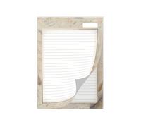 Papier à lettre A4 plumes grises avec élégance dorée - 25 feuilles - Bloc à lettres élégant pour adultes - Élégant et élégant - Papier à lettre avec lignes - Idée cadeau pour lettres et notes