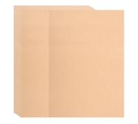 Papier à Lettres pour Aveugles Braille, 20 Feuilles en Carton | Compatible 4 et 9 Lignes, Support D’embossage, Surface Lisse, pour Centres de Formation et Pratique à Domicile