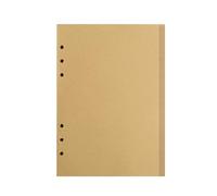 Papier À Lignes Horizontales Papier De Recharge À 5 Grilles 80 Feuilles 6 Trous Feuilles De Remplacement Pour Carnet De Croquis Peinture