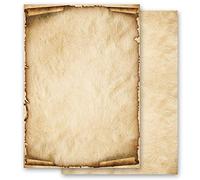 Papier à motif Antique & Histoire OLD STYLE 100 feuilles DIN A6 - Paper-Media