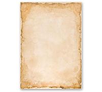 Papier à motif Antique & Histoire VINTAGE 100 feuilles DIN A6 - Paper-Media