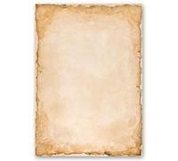 Papier à motif Antique & Histoire VINTAGE 20 feuilles DIN A4 - Paper-Media