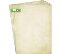 Sigel Papier à motifs DP983 Vintage DIN A4 90 g/m² beige 75 feuilles