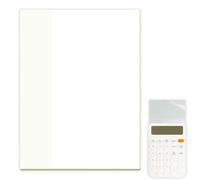 Papier à notes transparent 50 feuilles de papier autocollant imperméable