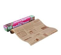 Papier à pain - 30 cm x 10 m - Idéal pour les grillades et le fumage - le BBQ et la friteuse à air. Antiadhésifs, résistants à la chaleur et sûrs pour les aliments