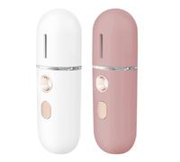 Papier À Vapeur Facial - Fine Nano Spray | Charge USB, Compact, Pour Sur Les Déplacements, Bureau, Voyages, Soins D'été, Rafraîchissement De La Peau, Fixation De Maquillage