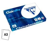 Papier A3 blanc 80 g Clairefontaine Clairalfa - Ramette de 500 feuilles - Papier A3 - Bruneau
