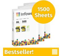 Papier A4 1500 feuilles (3x500) extra blanc CIE 160 PEFC