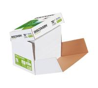 Ramette papier Discovery faible grammage A4 70 gr - 2500 feuilles - blanc