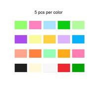 Papier A4 Multifonction, 100 Pièces, Mélange De Couleurs, Artisanat, Fournitures Scolaires Et De Bureau