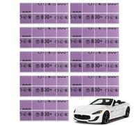 Papier Abrasif Automobile - Papier Abrasif de Polissage | 72 Feuilles Tissu 800+ Grains pour Meubles Placards Réparation Peinture Phares