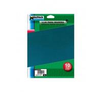 Papier abrasif bois Maurer grain 40 (pack 10 plis)