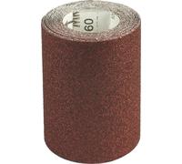 Papier abrasif corindon professionnel 115 mm x 5 m rouleau, grain 40.