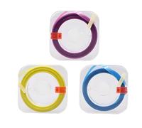 Papier abrasif dentaire, papier abrasif interdentaire, polissage dentaire, détartreur manuel - Bande de polissage pour nettoyage profond - 4 mm × 6 m (violet, jaune, bleu)