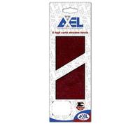 Papier abrasif feuilles perforés rectangulaires Red 90 x 240 mm 8 trous 5 pièces Axel Grain 80