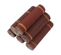 Papier abrasif for ponceuse à bande, rouleau de 5 feuilles 1 m, grain 80-800, for le polissage d'outils meulage, travail du métal, menuiserie (Dremel) et d'ameublement(150 Grit)