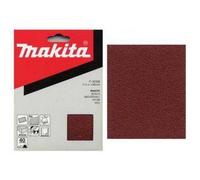 10 FEUILLES RECTANGULAIRES MAKITA ABRASIVES 114X140 MM GRAIN 120 -P363980-120