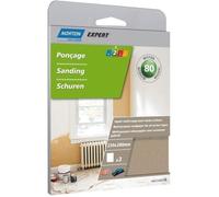 Papier abrasif multiusage grain 80 lot de 3
