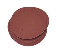 Papier abrasif, Papier de verre 9 pouces, 225mm, 6 trous, grain 40-2000, polisseuse murale électrique, meubles, produits en bois, meulage, polissage(240grit)