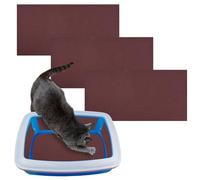 Papier abrasif pour animaux de compagnie | 3 pièces de papier de verre adhésif remplaçable pour gratter les chiens, 50,8 x 25,4 cm, tampon à gratter pour animaux de compagnie, griffe pour chat, chat