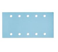 Papier abrasif pour ponceuse orbitale en feuille Granat; 115x228mm; P120; 100 unités