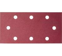 Bosch Papier abrasif pour ponceuse vibrante 2609256A89 bande auto-agrippante perforé Grain 80 185mm