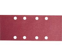 BOSCH Papier abrasif 93x185mm, G240, 8 trous, Velcro, (10 pièces) 2609256A85