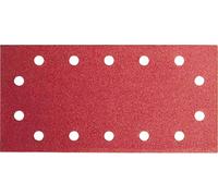 Papier abrasif pour ponceuse vibrante avec bande auto-agrippante, perforé Bosch Accessories 2609256B24 Grain 240 (L x l) 230 mm x 115 mm 10 pc(s)