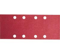 Bosch Accessories Feuille Abrasif pour Ponceuses Orbitales, 8 Trous, 40 Grain, 93mm x 230mm, Lot de 10