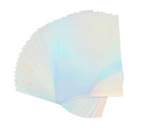 Papier adhésif holographique imprimable A4 pour imprimante à jet d'encre imperméable à absorption rapide d'encre pour projets de bricolage, photos, albums de