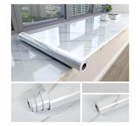 Papier adhésif, Oil Proof Transparent Film Kitchen Countertop Wallpaper Foil Marble Self Adhesive Waterproof Sticker Multicolor Multiple Sizes(Yt206,50cmx1m)