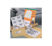 - Papier - adhésif permanent - 70 x 35 mm 2400 étiquette(s) (100 feuille(s) x 24 étiquettes