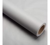 Papier Adhesif pour Meuble Gris Clair 40cm×10m Papier Peint Mat Autocollant Vinyle Imperméable Décoratif Stickers Meubles Cuisine Salon Chambre à Coucher