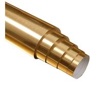 Papier adhésif, PVC Vinyl Sticker Film For Home Appliances And Walls Gold Multiple Sizes(Gold,90cm x 3m)