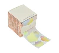 Papier adhésif unique sur le thème du nuage, 7 cm x 7 cm, facile à utiliser pour les étudiants, les réunions professionnelles, bloc-notes coloré