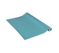 Papier Adhésif Vert Bleu Lac | Unimat Bleu Pétrole, 67,5cm x 2m | Film Autocollant Pour Meuble et Cuisine, Film Décoratif, Papier Peint | PVC Sans Phtalates | Fabriqué en UE