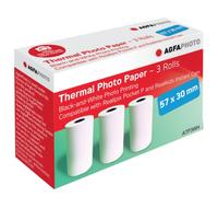 Papier photo instantané AGFAPHOTO Pack de 3 rouleaux de papier thermique
