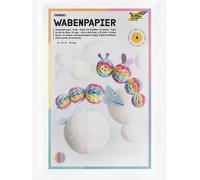 Papier alvéolé RAINBOW folia 21×33 cm ? 4 feuilles multicolore TU