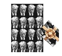 Papier amusant - Feuilles d'emballage cadeau de Noël, cadeau créatif de Noël, imprimés sarcastiques pour adultes, épais, indéchirables, de haute qualité, emballage tendance amusant pour amis, famille,