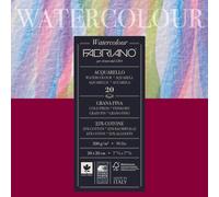 Papier Aquarelle 20x20 200g 20 Feuil. Grain Fin - Fabriano