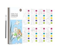Papier aquarelle, carnet de croquis de coloriage portable, 20 x 8,9 x 1,5 cm, feuilles texturées épaisses, bloc idéal pour la peinture et le dessin, activités créatives des à la maison, à
