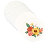 Papier Aquarelle Carte, Carte Aquarelle à Peindre, Bloc Marque Page Aquarelle, 50 Feuilles Papier Aquarelle 300g, Papier à Peindre pour Aquarelles, Bricolage, Artisanat (12 x 12 cm)